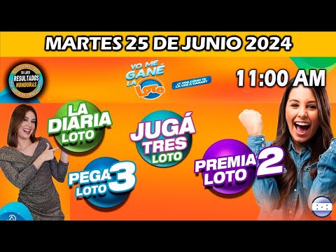 Sorteo 11 AM Resultado Loto Honduras, La Diaria, Pega 3, Premia 2, MARTES 25 de junio 2024