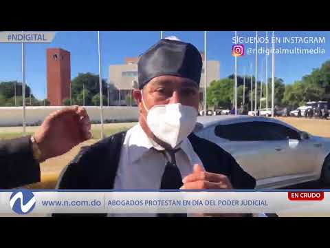 EN VIVO: Abogados protestan en Día del Poder Judicial