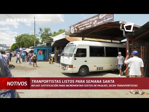Microbuses del transporte interlocal listos para atender demanda en Semana Santa