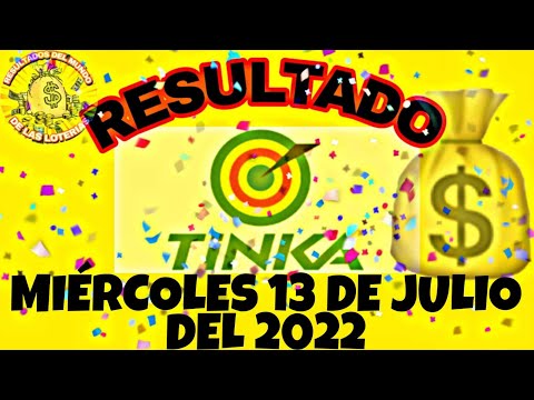 RESULTADOS TINKA DEL MIÉRCOLES 13 DE JULIO DEL 2022 S/14,292,235/LOTERÍA DE PERÚ