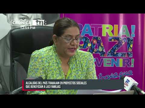 Avanza desarrollo en programas sociales que benefician a familias nicaragüenses