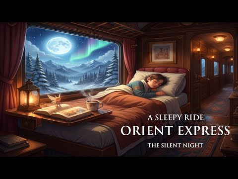 Fall Asleep on the Orient Express | Cozy Train Ambience & Night Journey