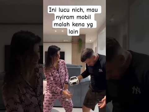 Ini lucu nich, mau nyiram moil makah kena yg lain 🤪🤪🤪