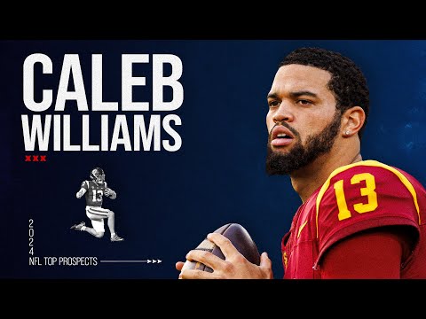 Caleb Williams' cannon arm and elusiveness earn him top-pick status | NFL Top Prospects video clip