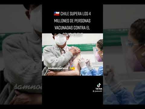 ?? Chile supera los 4 millones de personas vacunadas contra el Covid-19