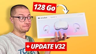Vido-Test : Oculus Quest 2 (128Go ) : Quoi de Neuf ? (+ Update V32)