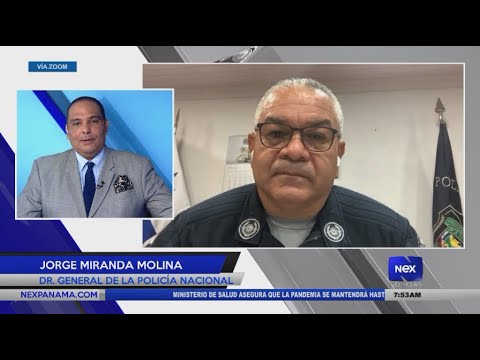 Entrevista a Jorge Miranda Molina, Director General de la Policía Nacional