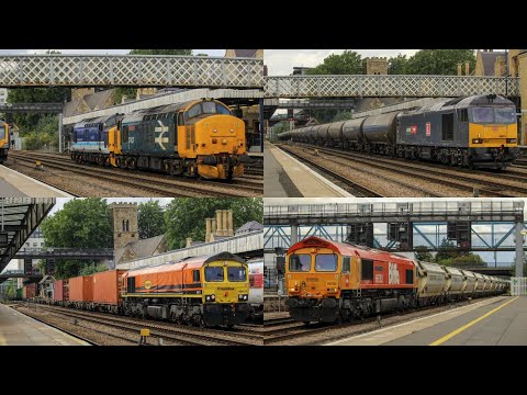 *DRS 37s* Trains at Lincoln (10/09/21)