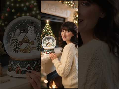 Тихое волшебство Рождества. Рождественский вечер у камина.