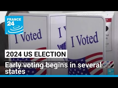 US presidential election: Early voting begins in three states • FRANCE 24 English