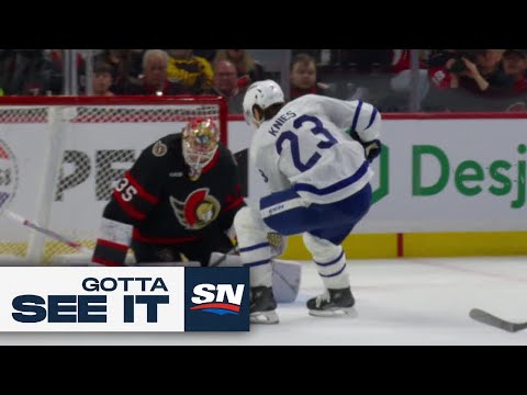 GOTTA SEE IT: Matthew Knies Goes Upstairs To Beat Linus Ullmark On Breakaway
