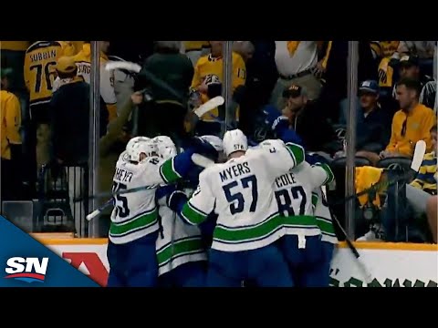 Elias Lindholm Completes Canucks Incredible Comeback With Overtime Winner