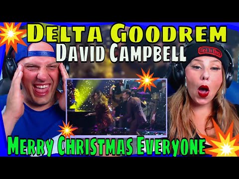 reaction to Delta Goodrem & David Campbell - Merry Christmas Everyone (Christmas with Delta 2023)
