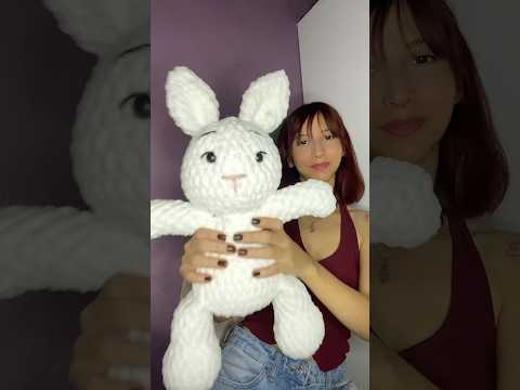 Puffy fine ip ile tavşan yapımı #crochet #alizepuffy #amigurumi #alizeyarns #knitting #örgü