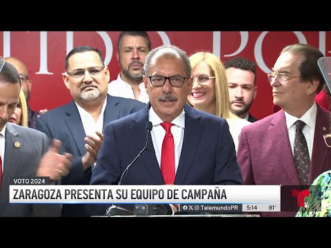 Juan Zaragoza presenta su equipo de campaña
