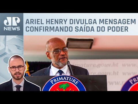 Primeiro-ministro do Haiti anuncia renúncia ao cargo; Fabrizio Neitzke comenta