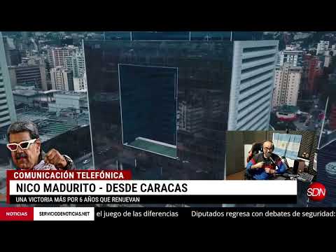 Nicolás Maduro en vivo desde Venezuela – FUERTES DECLARACIONES