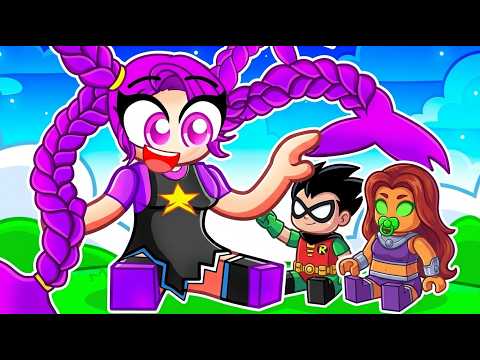 Starfire adopted by Lily Lovebraids (Teen Titans GO!)