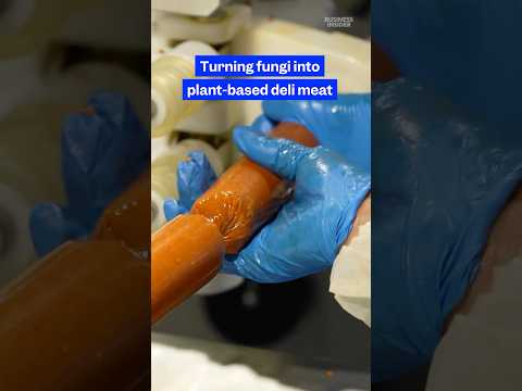 Here's how #fungi is turned into #deli #meat by a #company called Prime Roots.
