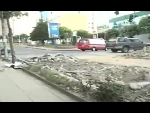 Conductores afectados por obras en zona de Miraflores