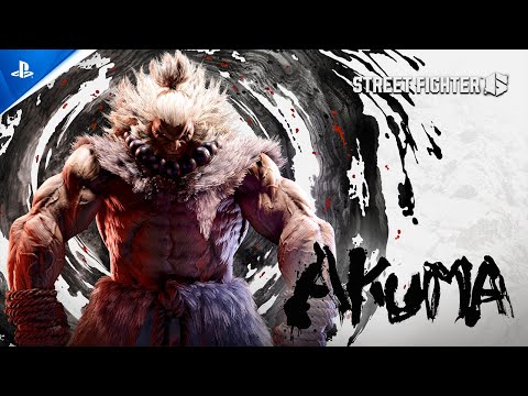 Street Fighter 6 - Akuma Gameplay Trailer | PS5 & PS4 Games