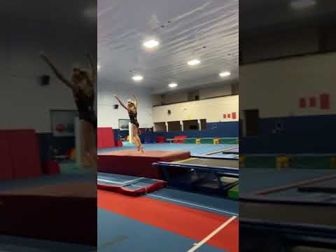 Gymnastics Front Layout Training TT