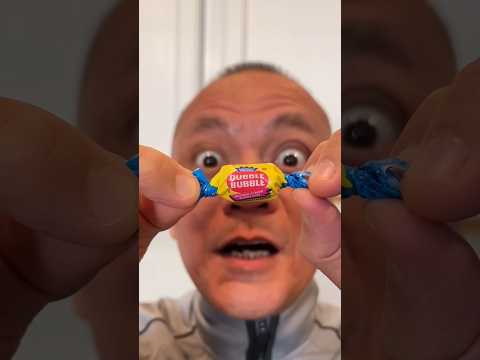 👂ASMR AMERICA'S ORIGINAL DUBBLE BUBBLE GUM FLAVOR AND EATING SOUNDS🍬 #asmr #shorts