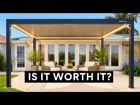 HONEST Louvered Pergola Review! Is It Worth It? Pergolux Pergola
