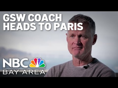 Golden State Warriors coach Steve Kerr heads to Paris