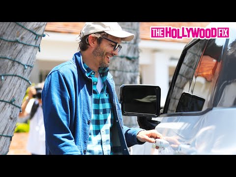 Ashton Kutcher Cracks Up Laughing When Asked About Bringing Back 'Punk'd' While Leaving Lunch In LA