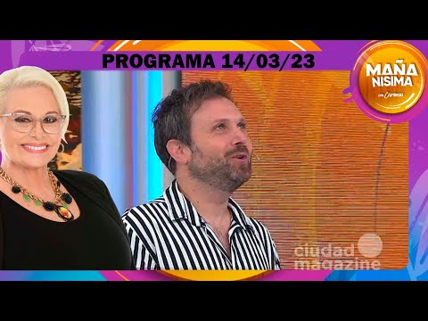 Mañanísima con Carmen - Programa 14/03/23- Dan Breitman visitó Mañanísima y cantó a capella