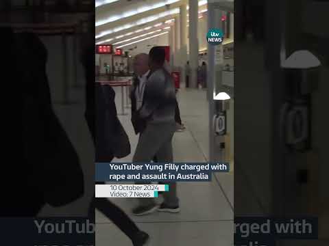 Youtuber Yung Filly has been charged with rape and assault in Australia #itvnews
