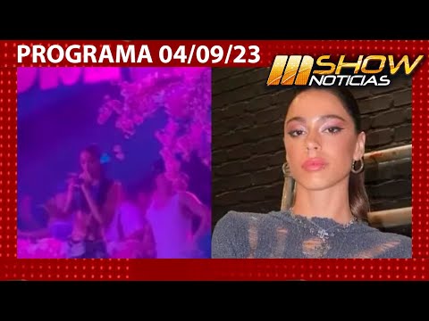 MSHOW - Programa del 04/09/23 - TINI fue abucheada en una fiesta de Madrid