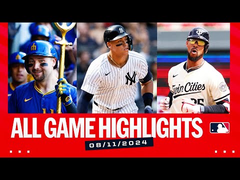 Highlights from ALL games on 8/11! (Yankees slug 4 homers, Mariners complete the sweep AND MORE!)