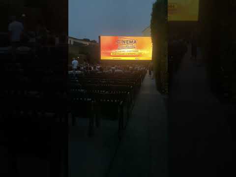 Secret garden screening of Rental Family