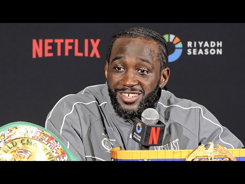 Terence Crawford • POST FIGHT PRESS CONFERENCE vs. Canelo Alvarez | Netflix Boxing