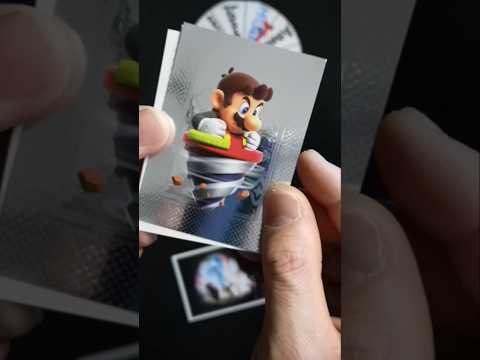 👨‍🔧 ABRIR, CORTAR O MOJAR 🚨 SUPER MARIO IT'S-A ME, MARIO! 🚨 #supermario #panini #cromos #shorts