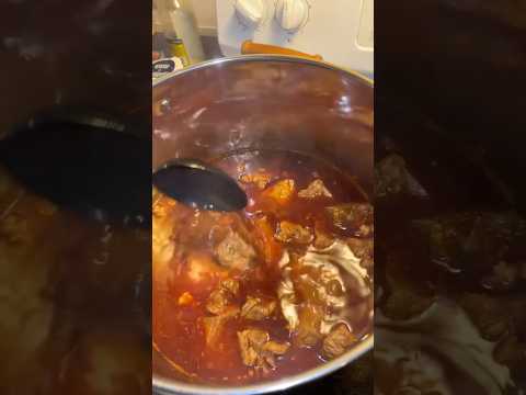 Chef Wint cooking Birria