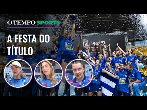 Minas: Carol Gattaz e Thaísa falam sobre título da Superliga e futuro no vôlei