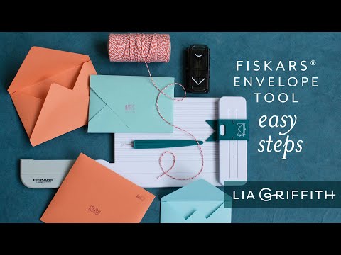 How to Use the Lia Griffith Envelope Maker