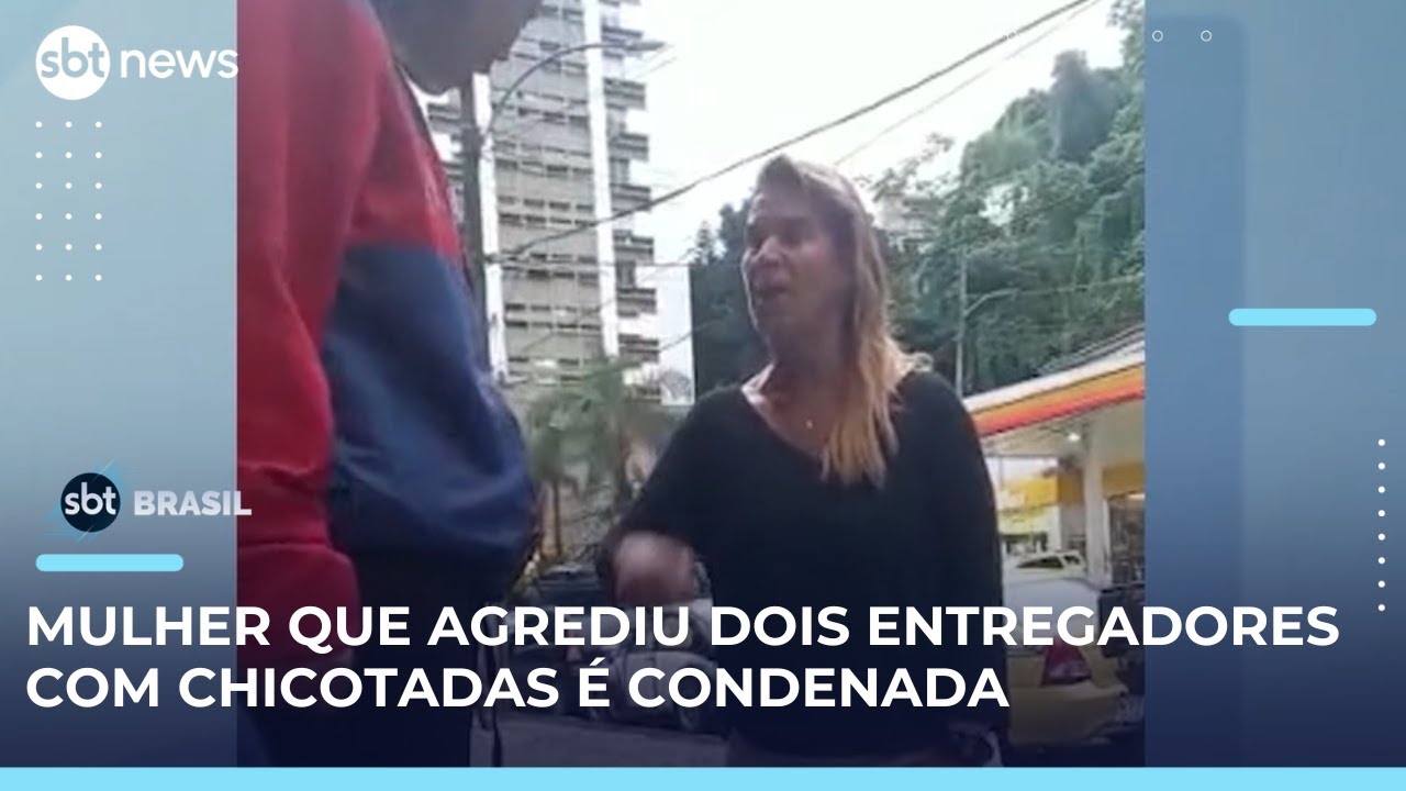 Justiça do Rio condena ex jogadora de vôlei por agressão contra entregadores | SBTBrasil