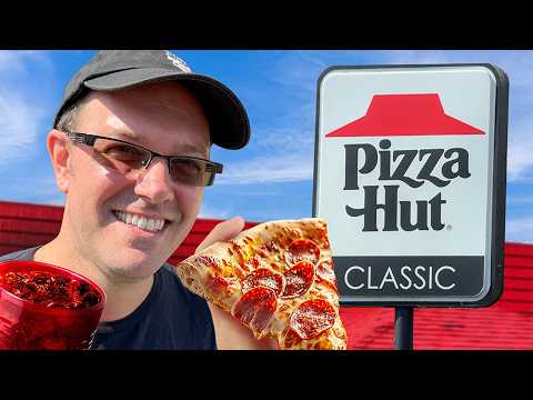 Visiting a REAL 90s Pizza Hut (kinda)