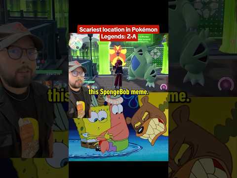 Pokémon Legends: Z-A can be scary depending on the time of day! Like Wild Zone 17 #pokemon #gameplay