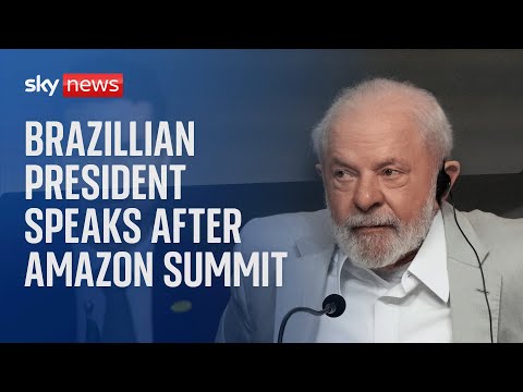 Brazil’s President closes Amazon deforestation summit
