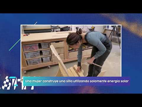 Una SILLA hecha con ENERGÍA SOLAR