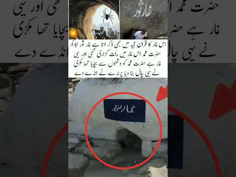 The Cave of Thawr, Prophet Muhammad peace be upon him training videos 📷📸#islami #duet