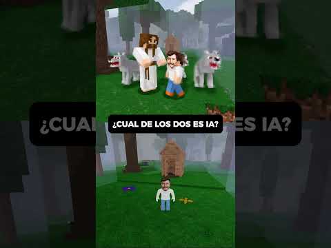 😅CUAL DE LOS 2 ES IA? #roblox