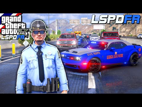 GTAV-LSPDFRมาเป็นตำรวจในเก