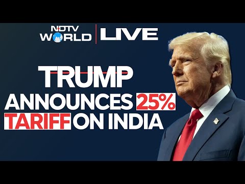 Trump India Tariff | Trump Announces 25% Tariffs Plus Penalty On India | Trump Tariff On India