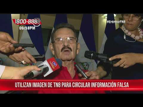 Circula información falsa utilizando imagen de TN8 – Nicaragua